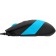 Mouse A4Tech FSTYLER FM10S Black/Blue Optical (1600DPI) Silent USB (3but)