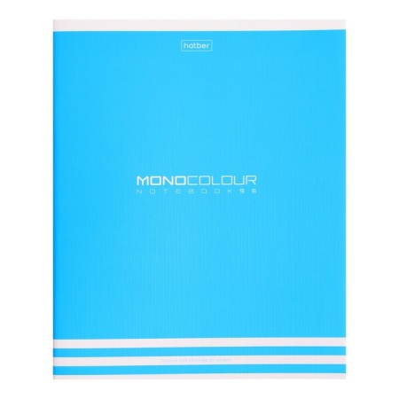 A notebook of 96 sheets in the Monocolor cage, cover coated cardboard, matte lamination, embossing, an offset block 65g/m2, mix-1