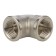 STOUT SFT-0014-000012, 1/2 ", internal/internal thread, nickelled brass