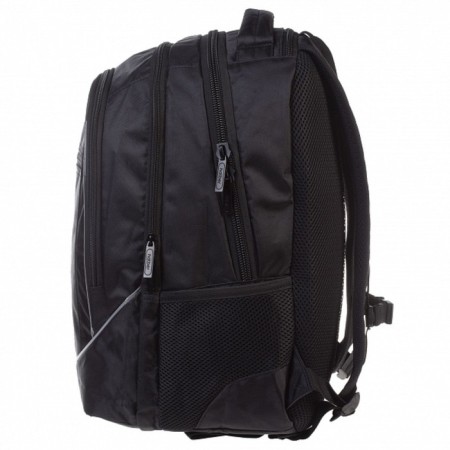 Youth backpack 42 x 30 x 20 cm, ergonomic back, Hatber Street "Mystical Moon" Black NRK_90088-3