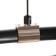 Lamp "Desu" LED 100W black-gold 51x51x8 cm Bayerlux