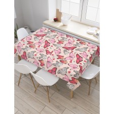 The tablecloth “Spring butterflies”, rectangular, oxford, size 145x180 cm