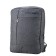 A backpack, a lightning department, a mount on a suitcase, the color is gray