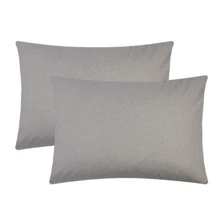 Set of pillowcases Ethel col. Gray, 50x70 cm - 2pcs, Poplin 125 g/m2