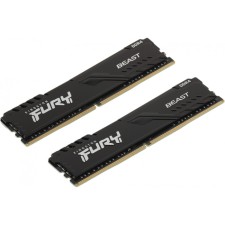 Память DDR4 2x16GB 3200MHz Kingston KF432C16BBK2/32 Fury Beast Black RTL Gaming PC4-25600 C   106500