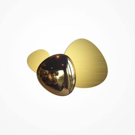 Bra Maytoni Mod314WL-L8G3K, 1XLED, 8W, 7.4x36.3x26.9 cm, 350lm, color gold