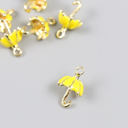 Decor for creativity metal, enamel "Umbrella" 1.1x1.8 cm-1