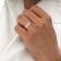 Verbulny ring "Classic", color pink gold, size 18
