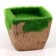 The base for the decor "Flower pot" 6.5x8x8 cm