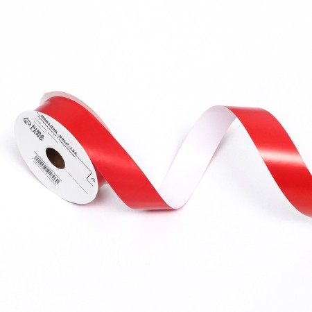 Ribbon for decor and gifts Kraft "Red" 2cm x 5 m-1