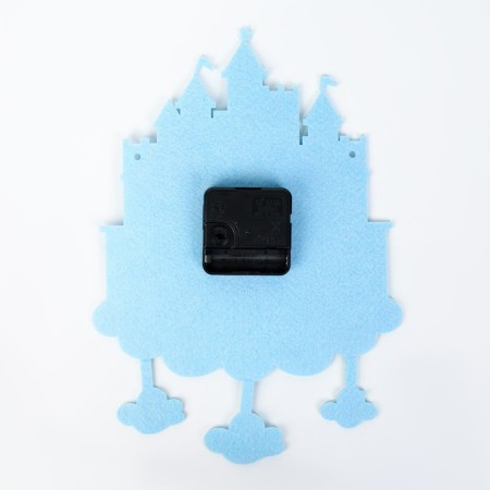 Children's wall clock DIY "Princess Castle" do it yourself, a smooth move, 22 x 29 cm-4