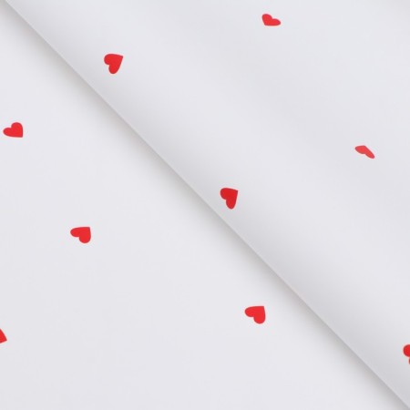 Film in sheets, "hearts", 58 x 58 ± 5% cm-1