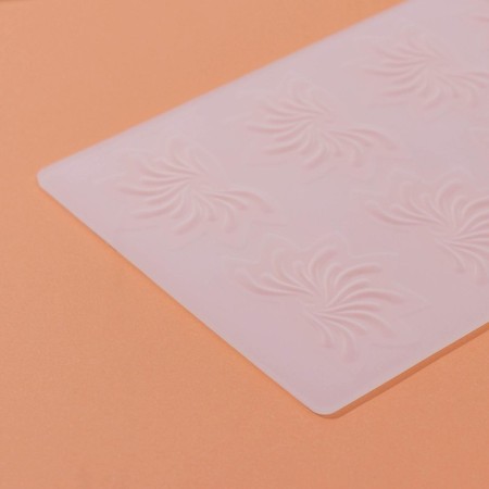 Chocolate form "Fan", silicone, 8 cells, 20 × 13 × 0.1 cm, the color is transparent-4