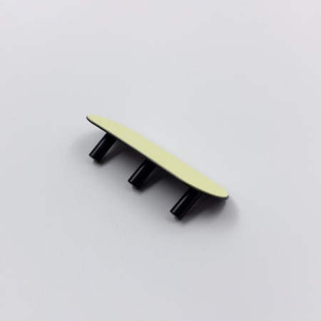 Nasten Home hook, triple, ferrous metal-2