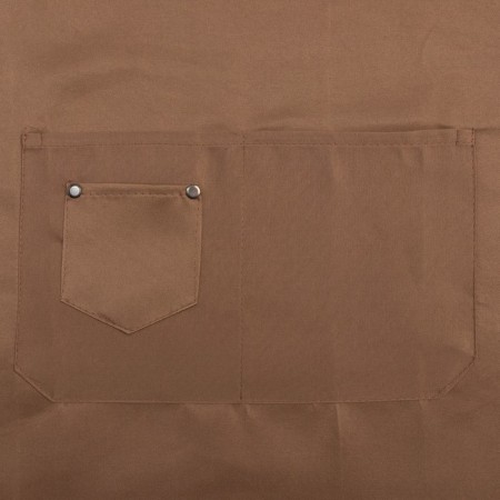 Apron Ethel "Style", brown color, 70 x80cm, 80% p/e, 20% cotton-2