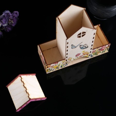 Tea house "Blobes House", 20x20x8 cm-2