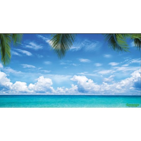 Photo Banner, 300 × 158 cm, with photo printing, eyelets step 1 m, "sea", Greengo