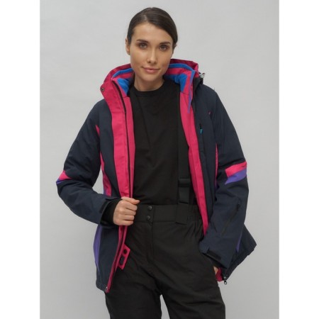 Ski suit, size 42, dark blue color-6
