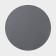 Serving napkin on the TEM table, d = 38 cm, dark gray color