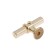 Cappio pen pen, d = 12 mm, plastic, color gold, 8 pcs.