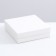 The box is folding, cover is, white, 20 x 20 x 6 cm