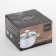 Magistro tefida stainless steel pan, 2.5 l, lid-durtered, plum nose, capsule, induction