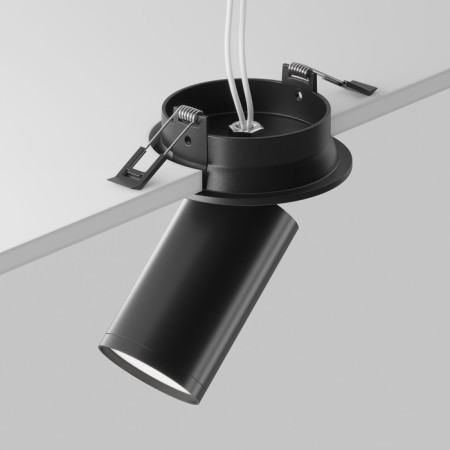 Technical C048CL-U-1B, 1xGU10, 10W, 5.2x5.2x12.3 cm, black color is black-2