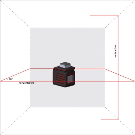 Laser Laser ADA Cube 360 ​​A00446 Ultimate Edition, 20/70 m, ± 0.3 mm/m, 360 °/160 °-8
