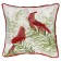 Decorative pillow with Northern Cardinal from the New Year Essential collection, 45x45 cm 102618