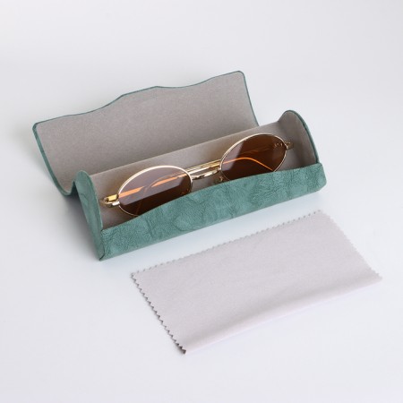 Magnet glass case, length 16 cm, green color-3