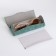 Magnet glass case, length 16 cm, green color