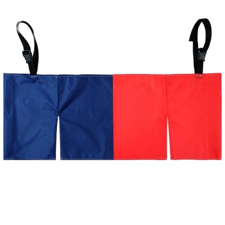 Relay shorts for two, two pants with straps, color mix-1