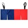 Relay shorts for two, two pants with straps, color mix