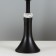 Board lamp "Padder" E27 40W Black 21x21x38 cm Risalux