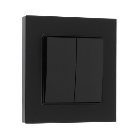 Sining Tot Matte Glass, 10 a, 2 cl., Hidden, glass, black-1