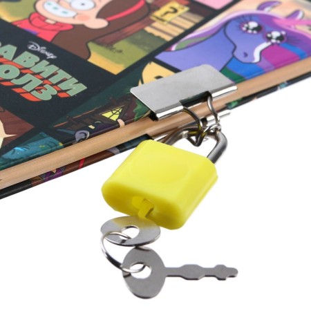 Note book on the lock A6, 50 sheets, gravity farz-3