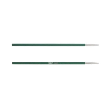 Knitting needles Removable shortened Zing KnitPro, for a cable 20 cm/3.00 mm 47528