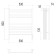 Terminus heated towel rail "Sicily" P8, 500x800 mm, dimmer, black matte