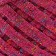 Knitted yarn "Ribbon" with Lurex 85m/170 ± 5 g (fuchsia, lurex: rainbow)