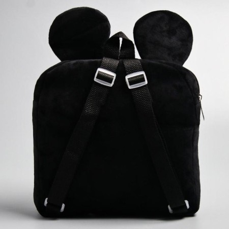 Plush backpack, 19 cm x 5 cm x 21 cm "Mouse", Mickey Mouse-1