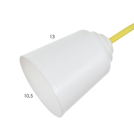 Causte "Online" (Tsil.) 2x15W E27 Model: BR 00280 yellow 50x15x15cm-5