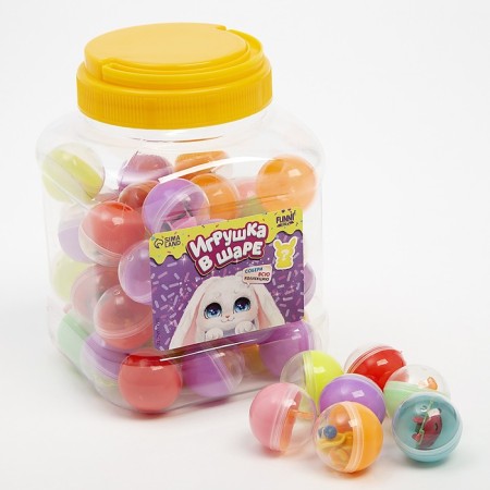 A toy-scurry, "bunny", in a bank, color mix-1
