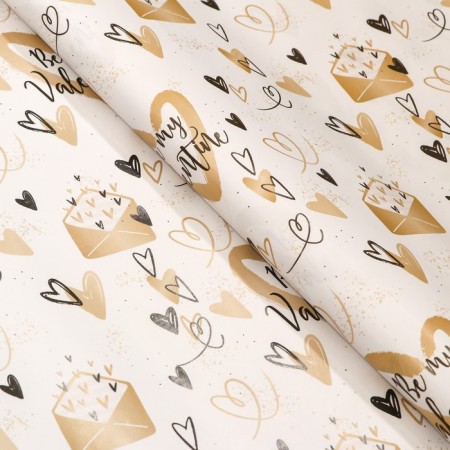 Package paper, glossy "Valentine’s Day", 70 x 100 cm, 1 sheet-3