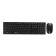 Keyboard + Mouse Rick 240m Claw: Black Mouse: Black USB Wireless Slim Multimedia (1091 103388