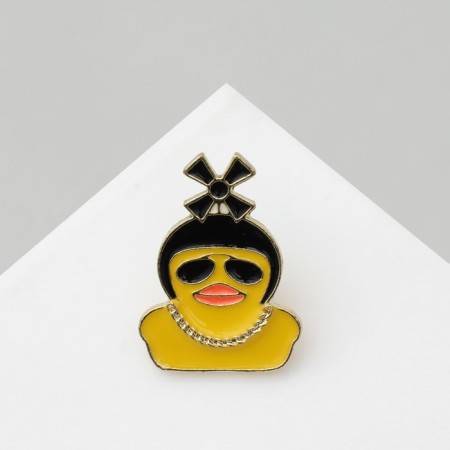 Icon "duck" cool, color in gold-2