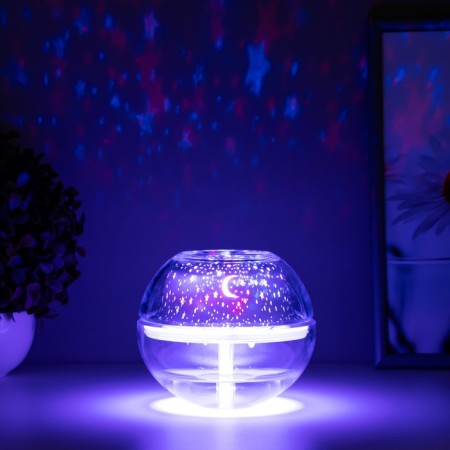 Night-designer with humidifier Cosmos LED USB AKB 13.5x13.5x1.5 cm Risalux-8