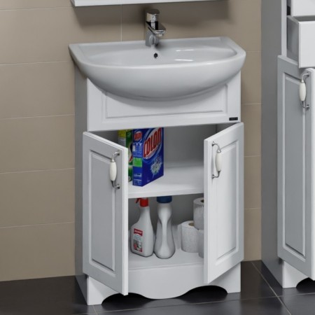 Verona-60 cabinet floor with shell "Coos 60"-2