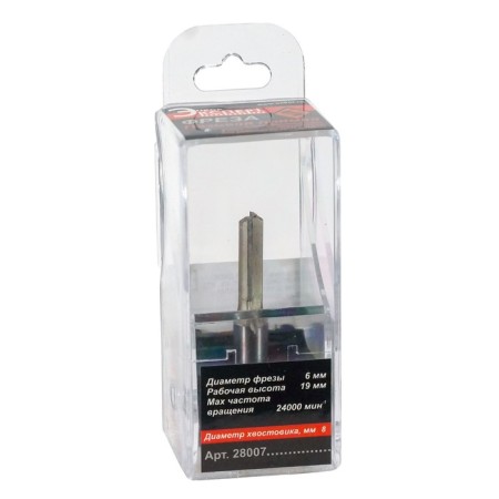 Frases PARE ENKOR Expert 28007, straight, according to chipboard, d = 8 mm, 6 x 19 mm-2