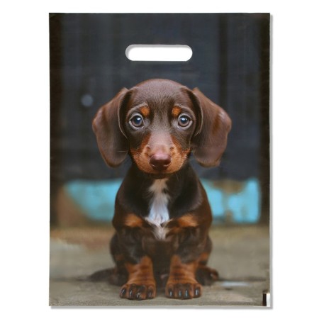Gift package "Cute Dachshund" 30 x 40 cm 50 μm