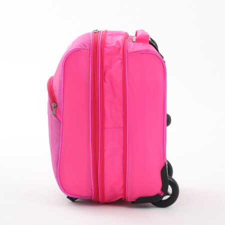 Small suitcase 16 "on lightning, pink color-4